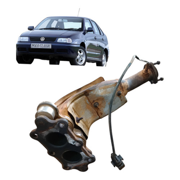 Sonda Lambda Com Coletor Escape Volkswagen Polo Classic 1999