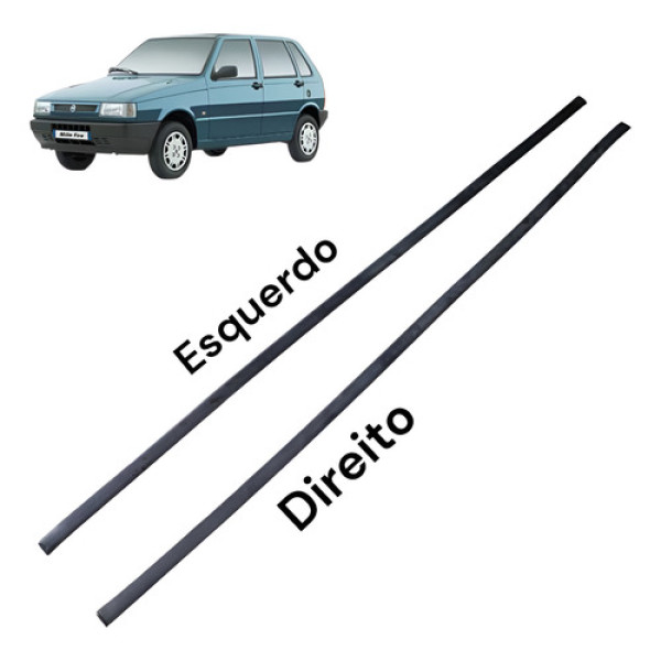Par Friso Teto Esquerdo E Direito Fiat Uno Mille Fire 2003