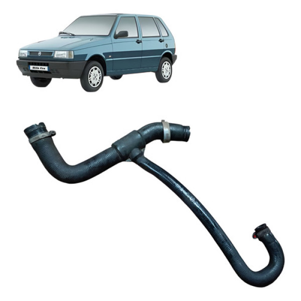 Mangueira Inferior Do Radiador Fiat Uno Mille 2003