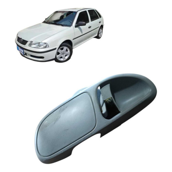 Moldura Maçaneta Interna Tras Esquerda Volkswagen Gol 2000