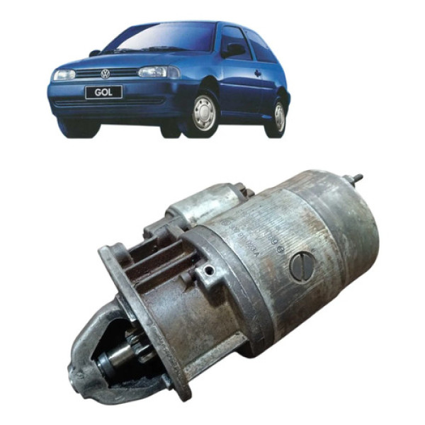 Motor De Arranque Partida Volkswagen Gol 1996