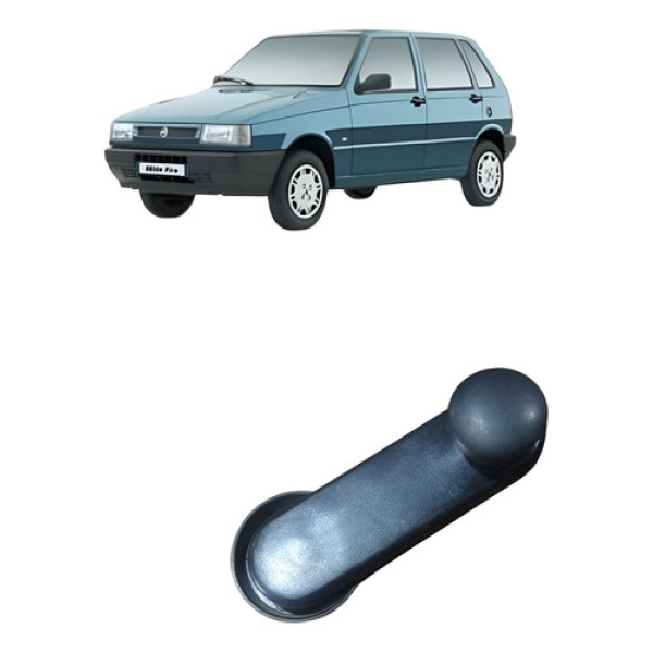 Manivela  Porta Traseira Esquerda Fiat Uno Mille 2003