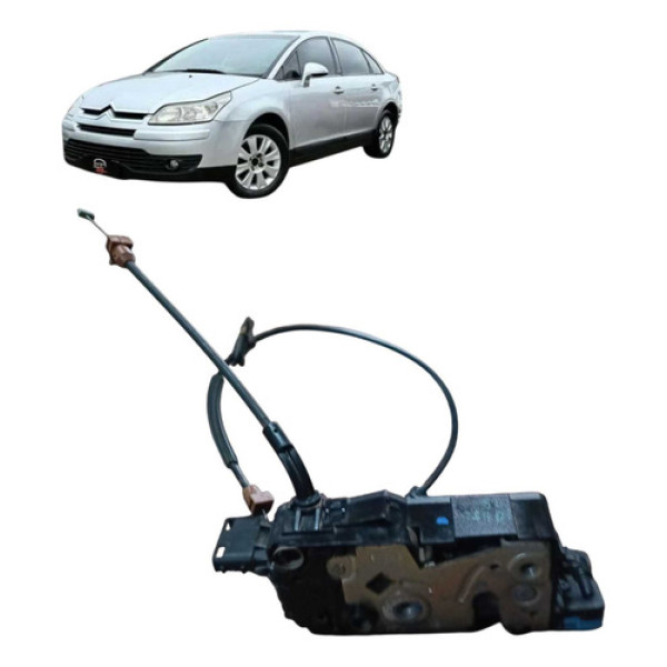 Fechadura Da Porta Traseira Esquerda Citroën C4 Pallas 2008