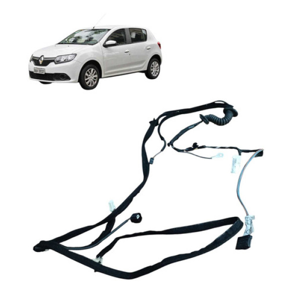 Chicote Tampa Traseira Do Porta-malas Renault Sandero  2018