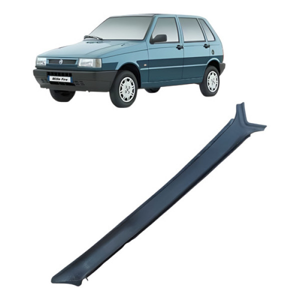 Acabamento Coluna Diant Lado Direito Fiat Uno Mille 2003