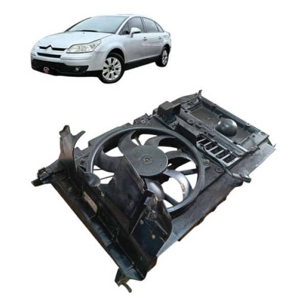 Defletor Motor Ventoinha Com Resistên Citroën C4 Pallas 2008