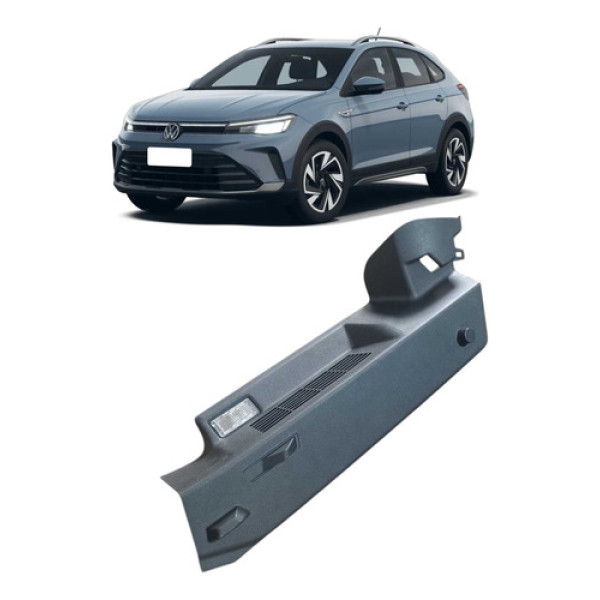 Suporte Bagagito Lado Direito Volkswagen Nivus 2025 Preta