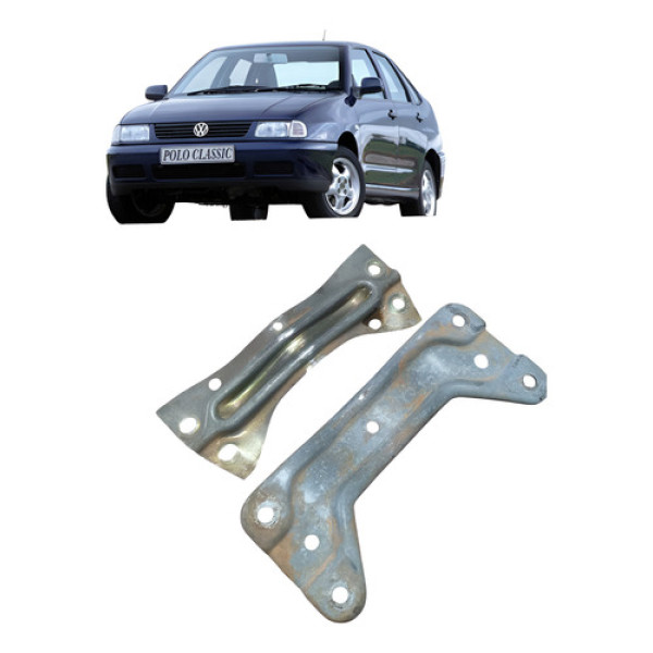 Jogo De Suporte Do Escape Diant E Tras Vw Polo Classic 1999