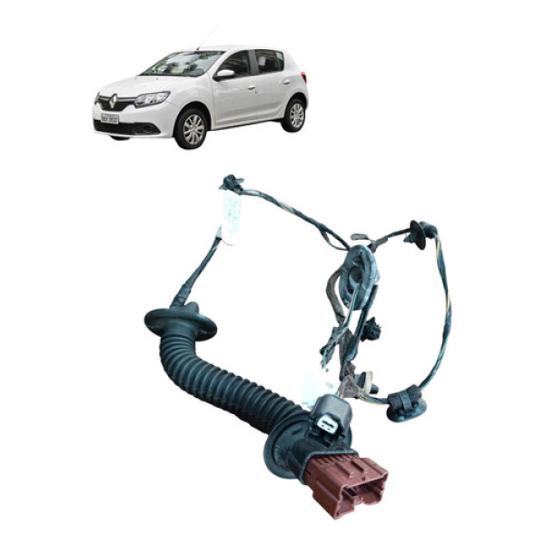 Chicote  Da Porta Traseira Esquerda Renault Sandero  2018