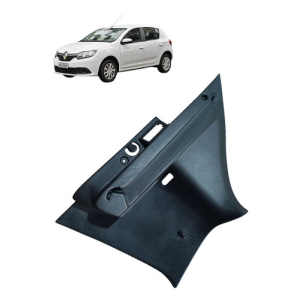  Acabamento Suporte Bagagito Esquerdo Renault Sandero  2018