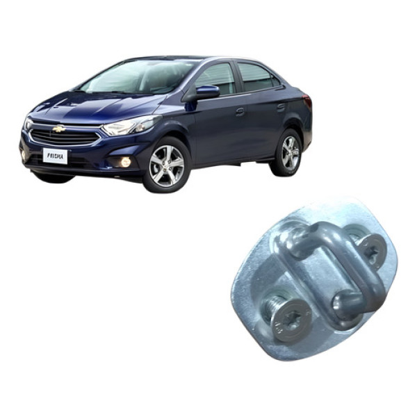 Batente Da Fechadura Da Porta Tras Esq Chevrolet Prisma 2017