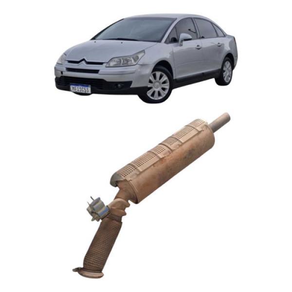 Cano Escapamento Parte Dianteiro Citroën C4 Pallas 2008