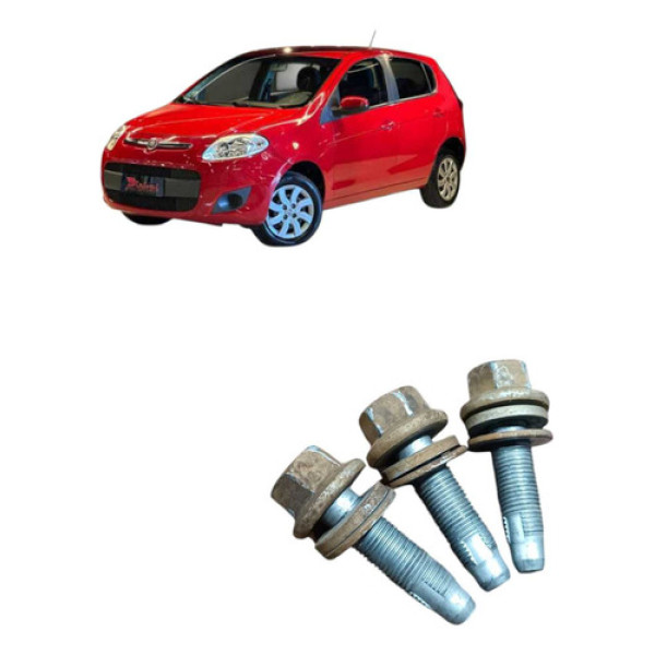 Parafusos Suporte Eixo Tras Esq Fiat Palio Attract 1.0 2016