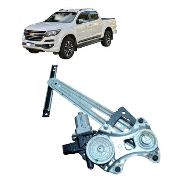 Máquina De Vidro Tras Esquerda Chevrolet  S10 Ltz Fd4a 2018