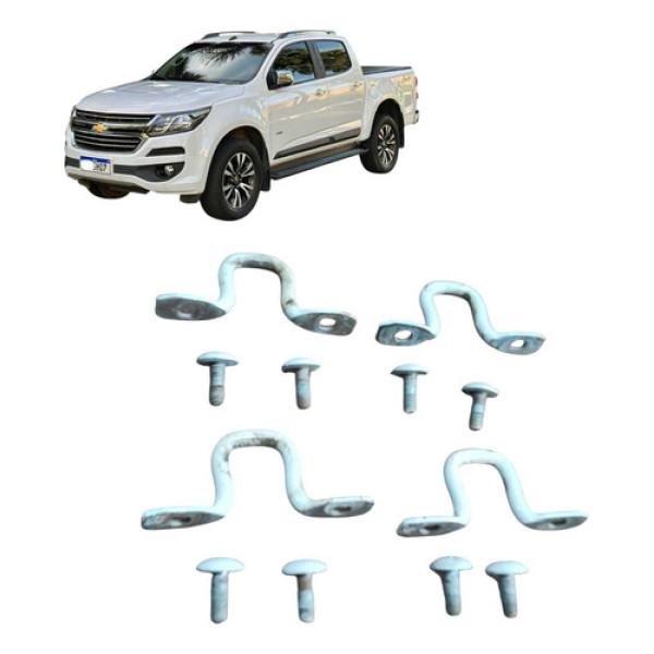  Ganchos Da Caçamba Chevrolet  S10 Ltz Fd4a 2018