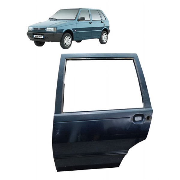 Porta Traseira Lado Esquerdo Fiat Uno Mille 2003