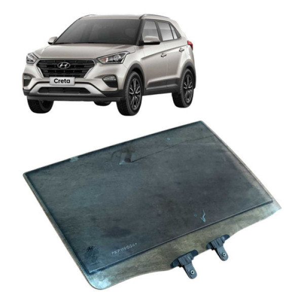 Vidro Porta Traseira Direita Hyundai Creta Prestige 2019