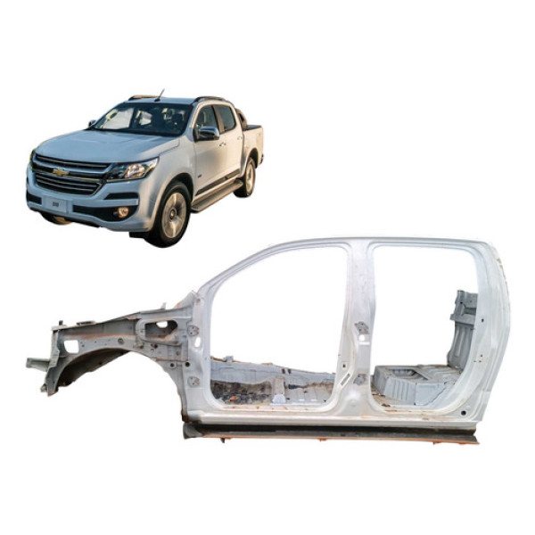 Lateral Esquerda Caixa Roda Coluna T Ponta Longarin S10 2018