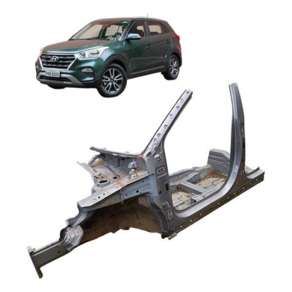 Lateral Esquerda Do Hyundai Creta Prestige 2019