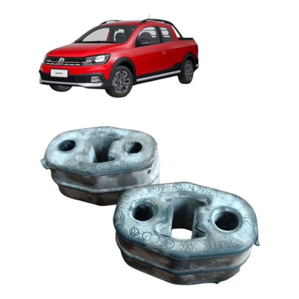 Coxim Do Catalisador Volkswagen Saveiro Cd Robust 2023