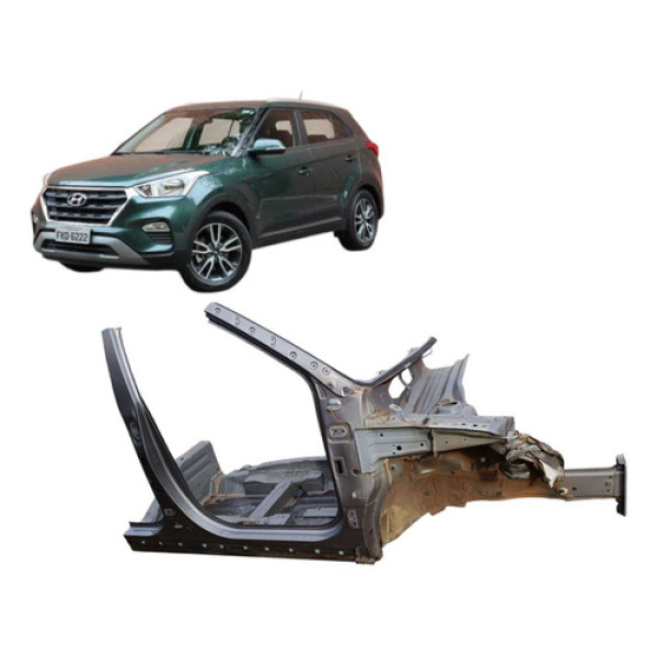 Lateral Lataria Direita Hyundai Creta Prestige 2019