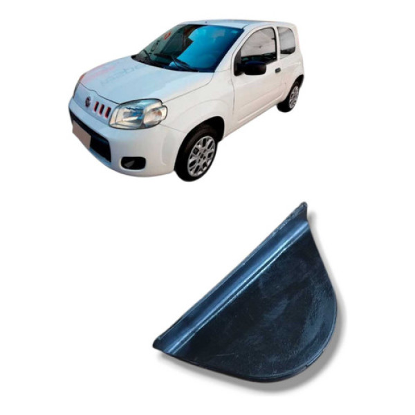 Tampão Direito Da Borracha Fiat Uno 2015 1.0 Vivace Flex 3p