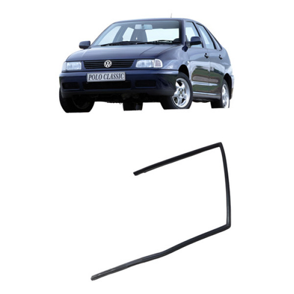 Borracha Guia Traseiro Direito Volkswagen Polo Classic 1999