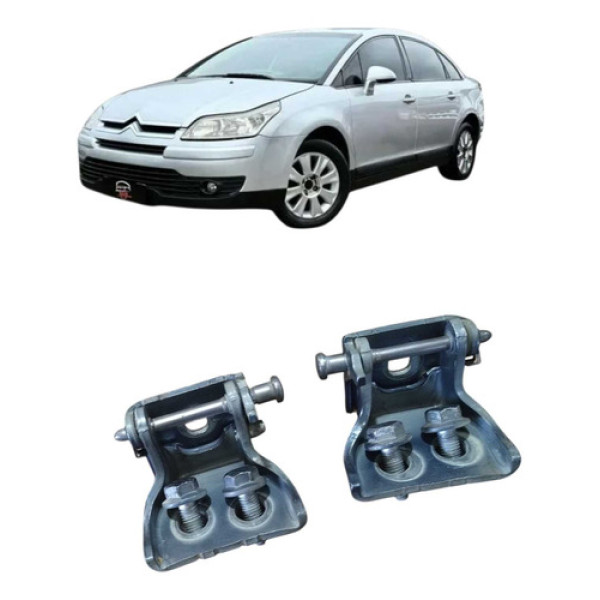 Par De Dobradiça Porta Dianteira Esq Citroën C4 Pallas 2008