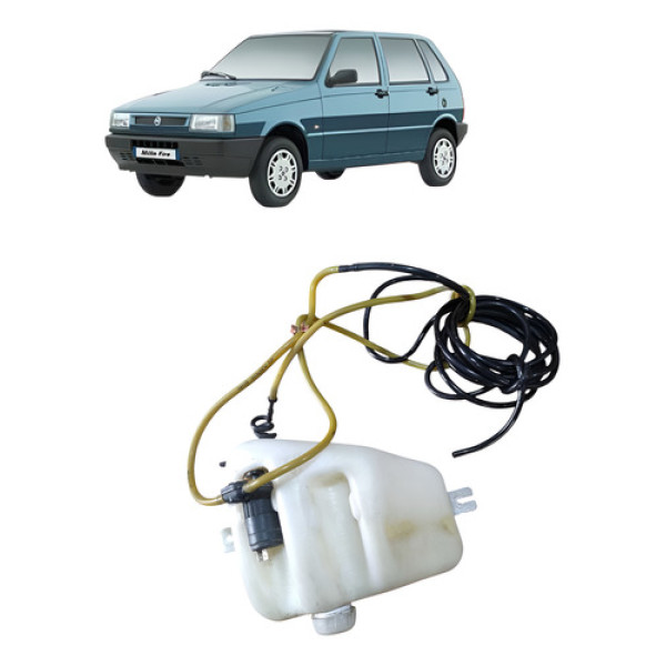 Reservatório De Água Esguicho Completo Fiat Uno Mille 2003