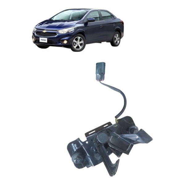Fechadura Capô Chevrolet Ltz Prisma Eco 1.4 Ano  2017