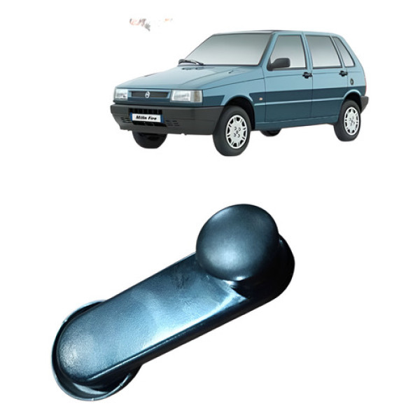 Manivela Porta Dianteira Esquerda Fiat Uno Mille 2003