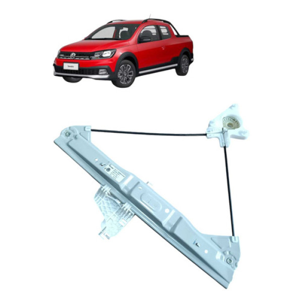 Máquina Vidro Elétrico Ld Direito Vw Saveiro Cd Robust 2023