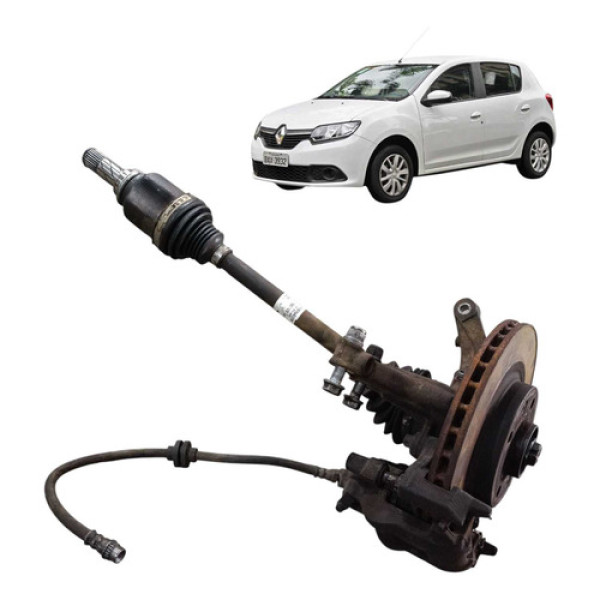 Cubo Montante Dianteiro Esquerdo Renault Sandero  2018