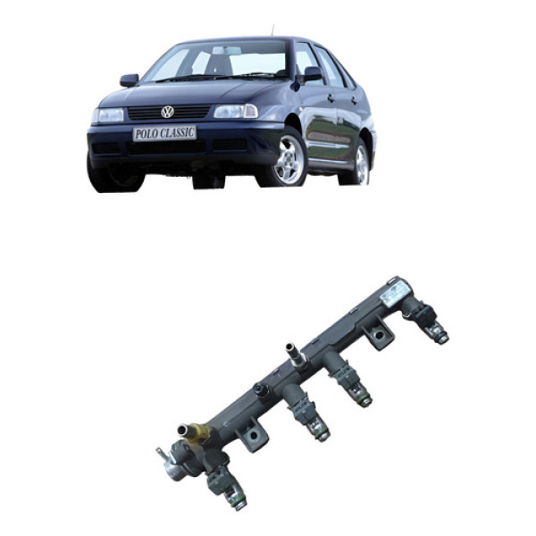 Flauta Dos Bicos Injeção Volkswagen Polo Classic 1999