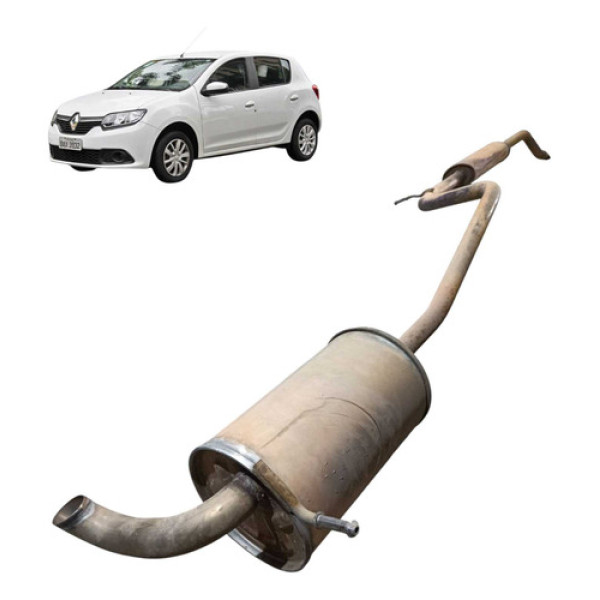  Escapamento Completo Do Renault Sandero  2018