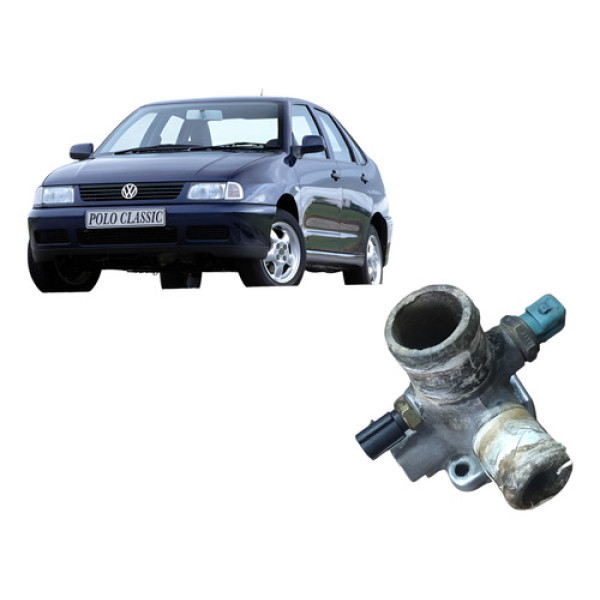 Flange Cabeçote Com Sensor Volkswagen Polo Classic 1999