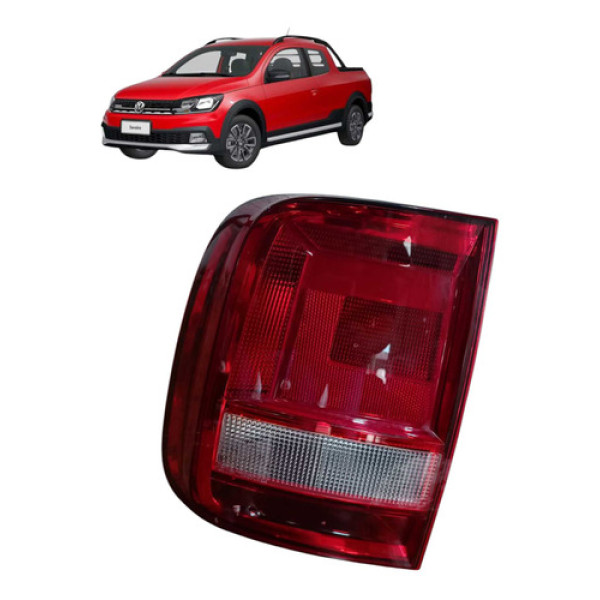 Lanterna Traseira Lado Esquerdo Vw Saveiro Cd Robust 2023