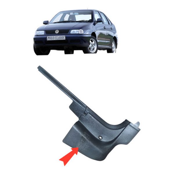 Moldura Soleira Diant Direita Volkswagen Polo Classic 1999