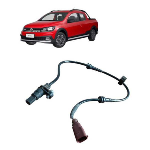 Módulo Sensor Traseiro Dir Vw Saveiro Cd Robust 2023