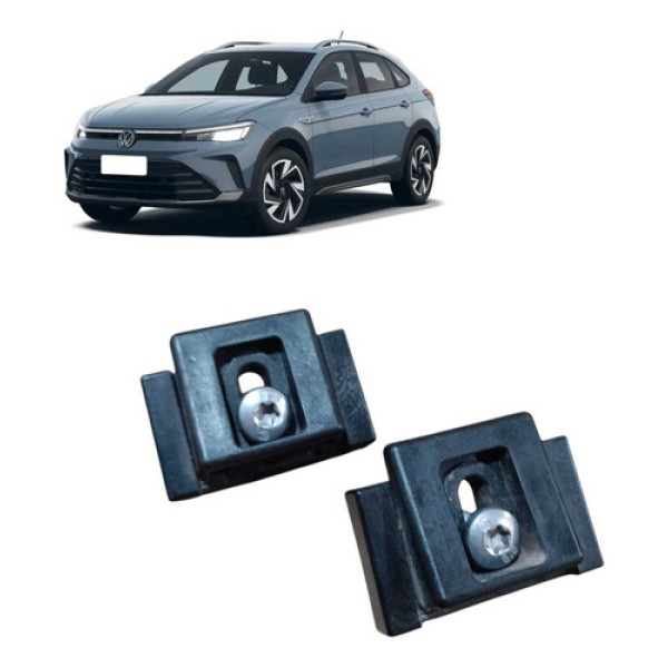 Par De Batente Da Tampa Traseira Volkswagen Nivus 2025 Preta