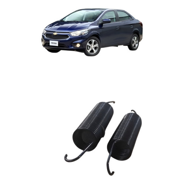 Par De Molas Tampa Porta-malas Chevrolet Prisma 2017