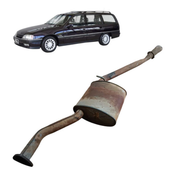 Escapamento Silencioso Tras Chevrolet Omega Suprema Gls 1995