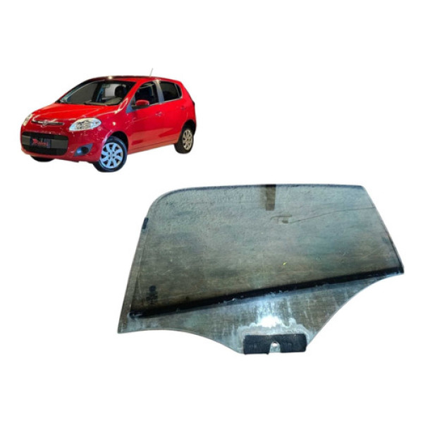 Vidro Porta Traseira Esquerda Fiat Palio Attract 1.0 2016