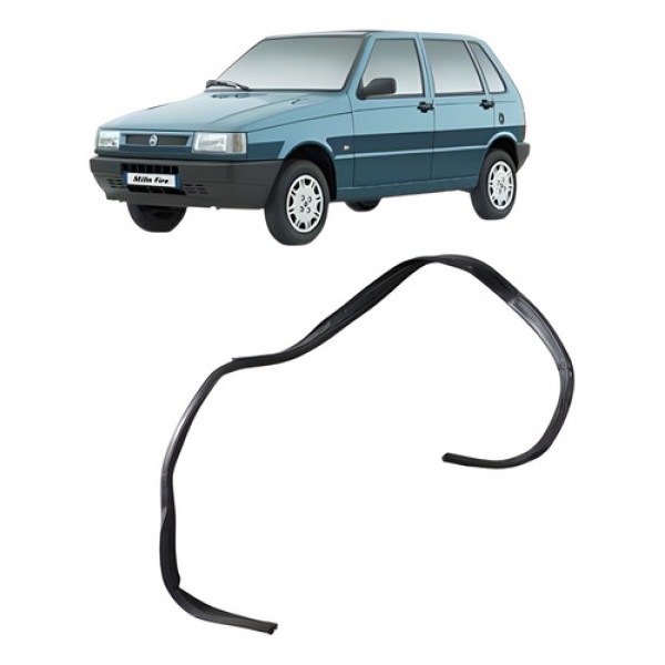 Borracha Da Churrasqueira Fiat Uno Mille 2003