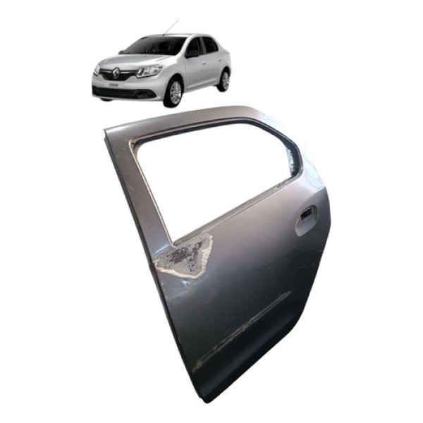 Porta Traseira Lado Esquerdo Renault Logan 1.6 2021