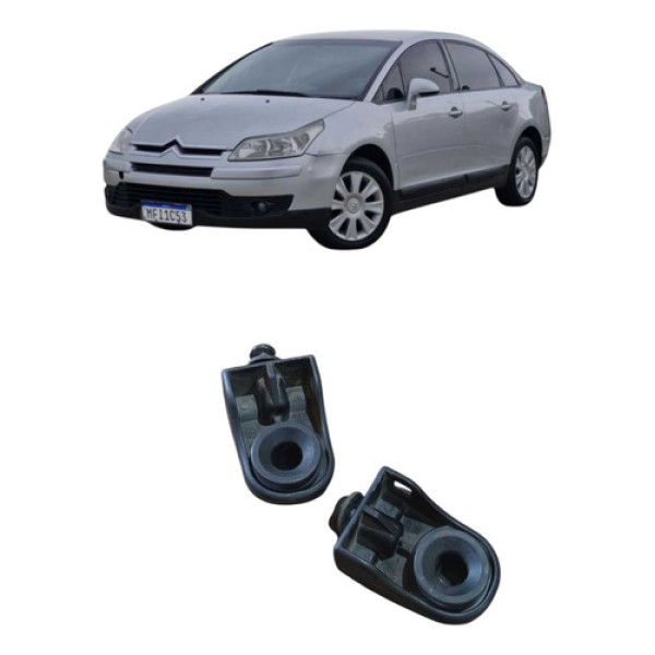 Par Suporte Coxim Radiador Citroën C4 Pallas 2008
