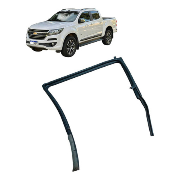 Borracha Canaleta Tras Esquerda Chevrolet  S10 Ltz Fd4a 2018