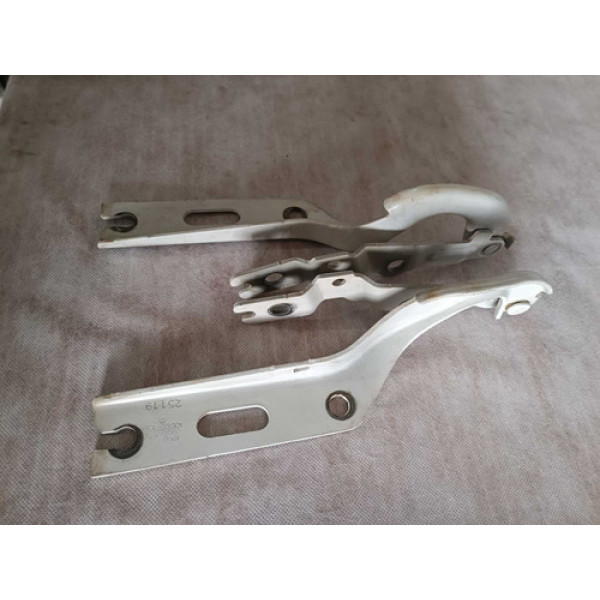 Par De Dobradiça Do Capô Do Virtus 2018 A 2024 Original