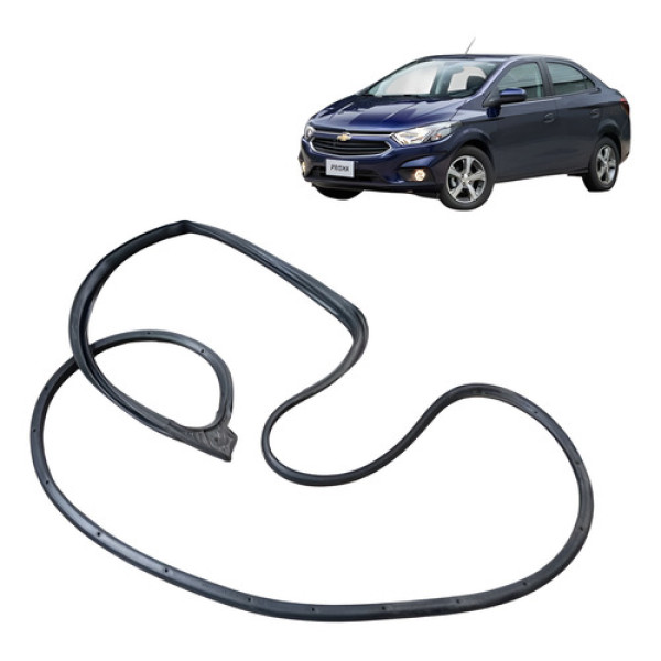 Borracha Pingadeira Diant Direita Chevr Prisma 1.4 Eco 2017