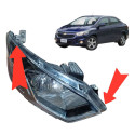 Farol Dianteiro Direito Com Detalhe Chevrolet Prisma 2017